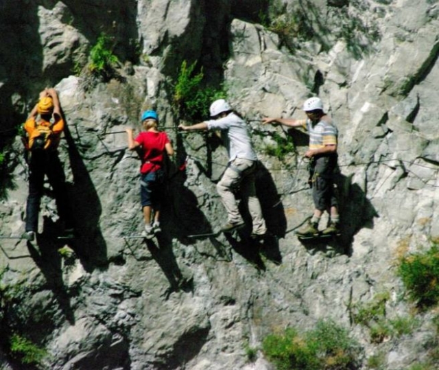  Via Ferrata salita al Cielo